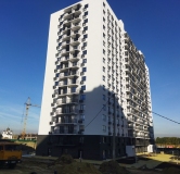 Ход строительства дома 17 в ЖК Лугометрия -