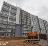 Ход строительства дома 59, корпус 1 в ЖК Патриот -