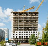 Ход строительства дома корпус 10 в ЖК Нокса Парк -