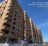 Ход строительства дома 2 в ЖК Фермаполис -