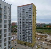 Ход строительства дома Корпус 2.1-3 в ЖК Чаркова 72 -