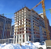 Ход строительства дома 4 в ЖК Мой Ритм -