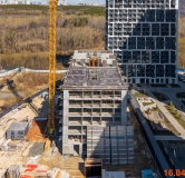 Ход строительства дома корпус 5 в ЖК Исеть Парк -