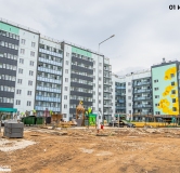 Ход строительства дома 12 в ЖК Медовый -
