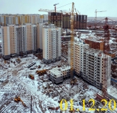 Ход строительства дома 12в в Микрорайон Нанжуль-Солнечный -