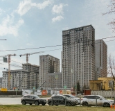 Ход строительства дома корпус 1, 2 этап в ЖК Сиберово -