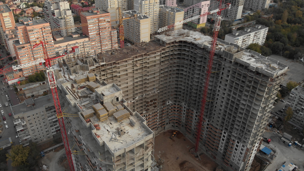 СК «Неометрия» показала ход строительства жилого комплекса «Сказка»