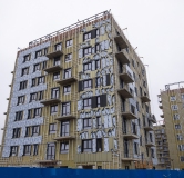 Ход строительства дома Корпус 6, 1 этап в ЖК Соседи -