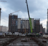 Ход строительства дома Литер 8, уч. 894 в ЖК Парк Победы 2 -