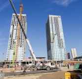 Ход строительства дома 2 в ЖК Азина 16 -