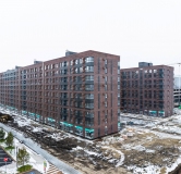 Ход строительства дома Литер 1.3 в ЖК Зеленая территория -