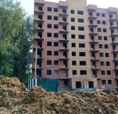 Ход строительства дома 1 в ЖК Спутник -