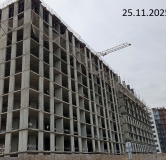 Ход строительства дома 27 в ЖК СМАРТ квартал Пряничная слобода -