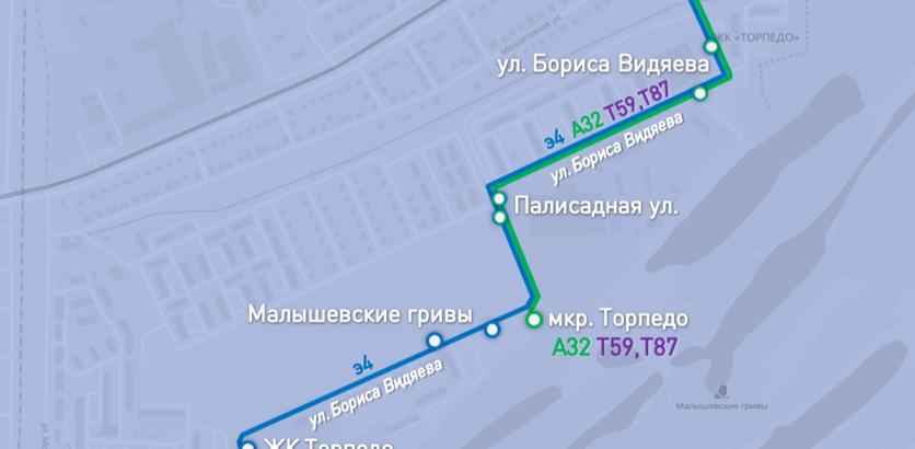 Шесть новых остановок запустят на улице Видяева в Нижнем Новгороде с 20 апреля