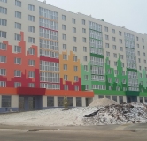 Ход строительства дома № 1 в ЖК Видный -