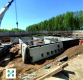 Ход строительства дома 1.1 в ЖК Патриот -