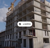 Ход строительства дома Литер 6 (16-1) в ЖК Ридс (REEDS) -