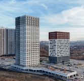 Ход строительства дома № 4А, корпус 1 в ЖК Скандиа. Квартал у реки -