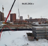 Ход строительства дома поз. Л5.3 в ЖК Ёлки Парк (Elky Park) -