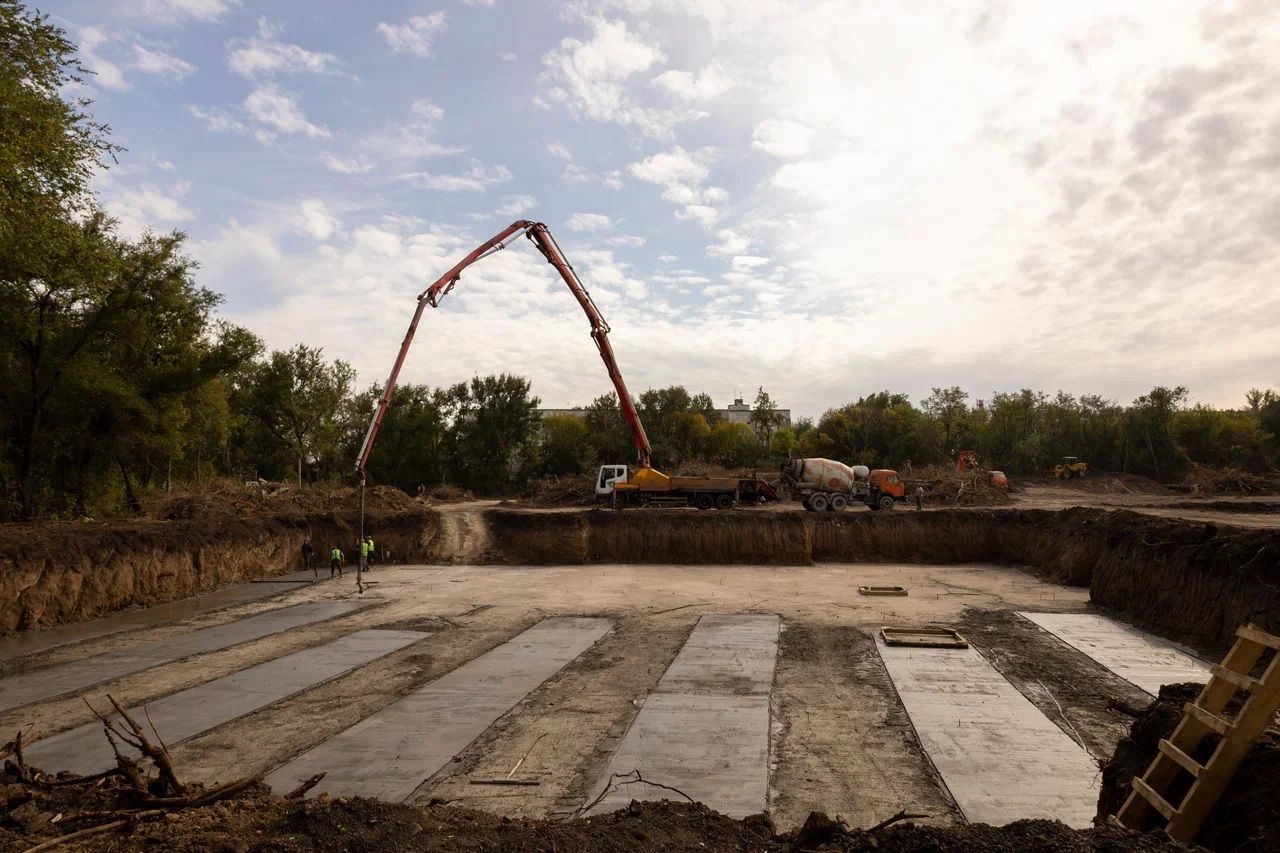 В Авиагородке Батайска началось строительство школы на 1340 мест. - фото 1