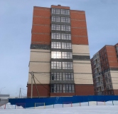 Ход строительства дома № 40У-4.1 в ЖК Вишневый сад -