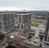 Ход строительства дома Литер 13 в МКР Родные просторы -