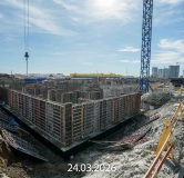 Ход строительства дома 25, ГП-72.107 в ЖК Мириады -