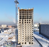 Ход строительства дома № 117, корпус 13 (4Б) в ЖК Фатера -