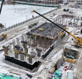 Ход строительства дома № 149 (ГП-25) в Микрорайон Домашний -