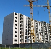 Ход строительства дома 8.2 в ЖК Гранат -