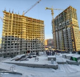Ход строительства дома 39, секция С2 в ЖК Три Девятых -