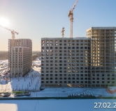 Ход строительства дома № 2 (1714) в ЖК Сибирский -