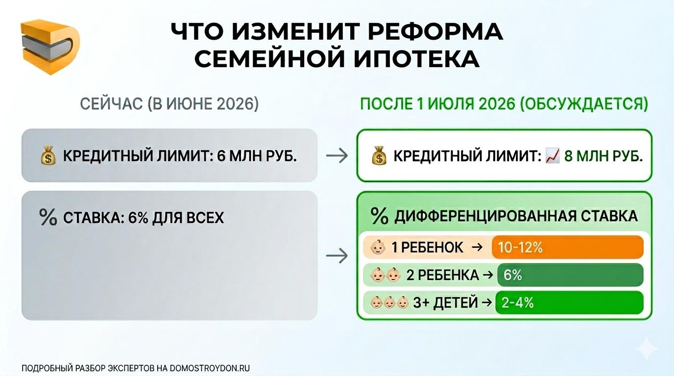 Семейная ипотека меняется: Ростову предрекли дефицит трешек - фото 1