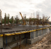 Ход строительства дома Позиция 3,4 в ЖК Октябрьский квартал -