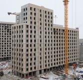 Ход строительства дома Процветающий (ГП-21) в Микрорайон Домашний -