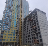 Ход строительства дома 26, секция 3,4 в ЖК Б-26 -