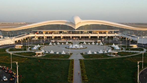 Аэропорт «Огузхан» в Туркменистане 