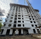 Ход строительства дома 3 в ЖК Аквамарин (Авторский дом на Донской) -