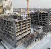 Ход строительства дома 66 в ЖК По ул. Учителей -