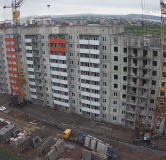 Ход строительства дома 13.1 в ЖК 147 микрорайон -