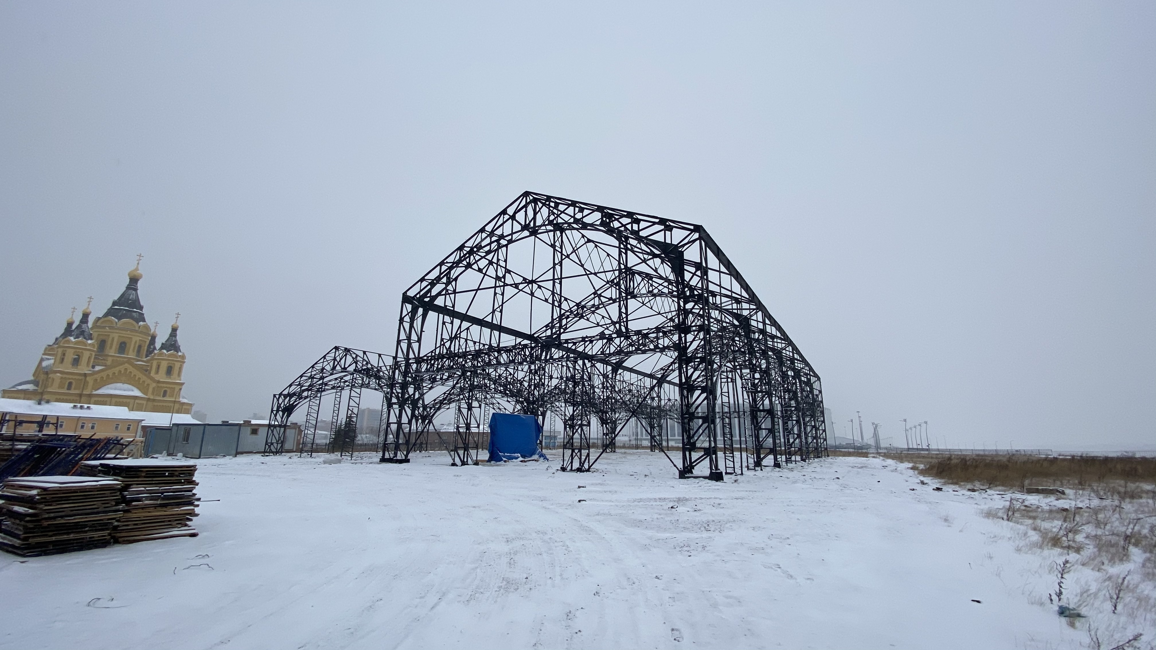 Работы по сохранению конструкций пакгаузов завершены в Нижнем Новгороде - фото 1