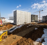 Ход строительства дома № 1 в Новинки от GloraX -