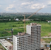 Ход строительства дома № 1, квартал 4 в Макрорайон Амград -