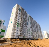 Ход строительства дома 38 в ЖК Озерки -