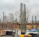 Ход строительства дома 1 в ЖК Ньютон. 745 -