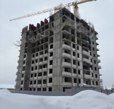 Ход строительства дома № 6 (ГП-4) в Микрорайон Комсомольский -