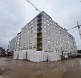 Ход строительства дома 5 в ЖК Лето -