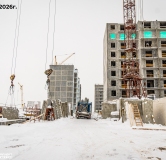 Ход строительства дома 11 в ЖК Родные росы -