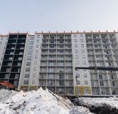 Ход строительства дома 60 в ЖК Притяжение -