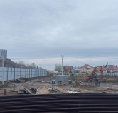 Ход строительства дома 1 в ЖК Геос -